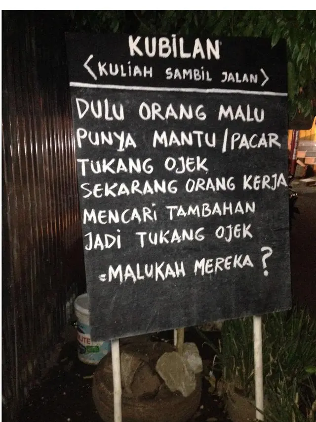 Kubilan (Kuliah Sambil Jalan)