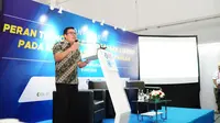 Kepala Badan Pangan Nasional/National Food Agency (NFA) Arief Prasetyo Adi&nbsp;dalam Seminar Peran Teknologi dan Perusahaan Start-up Pada Keandalan Logistik Pangan di Ji Expo Kemayoran, Jakarta. (Foto: Istimewa)