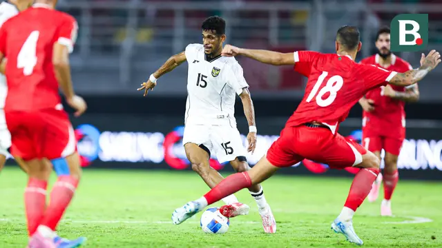  3 Pemain dengan Performa Terbaik saat Timnas Indonesia Melawan Lebanon