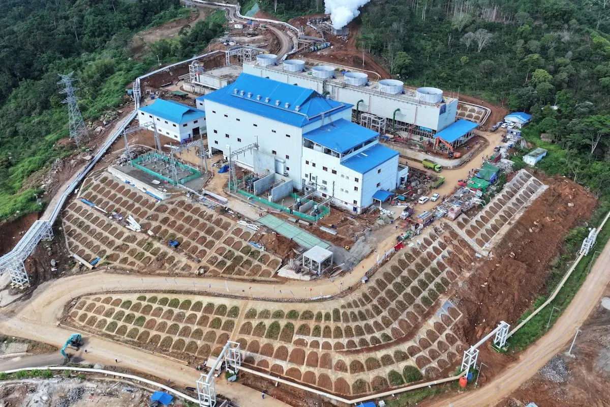 PLTP Lumut Balai Unit 2 (Foto: Pertamina Geothermal Energy)