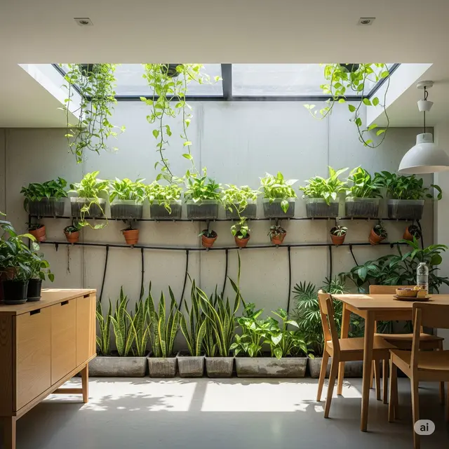 Rumah Taman Vertikal Indoor
