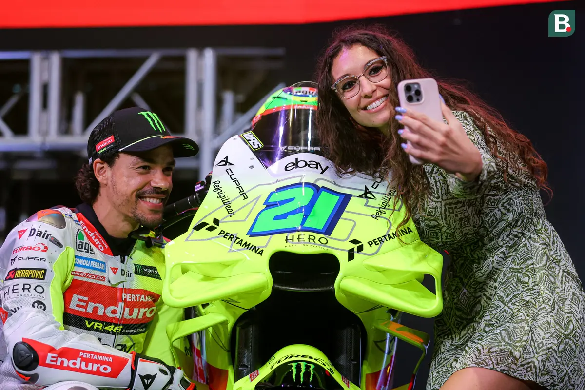 Foto: Detail Menakjubkan Livery Motor Pertamina Enduro VR46 untuk MotoGP2025