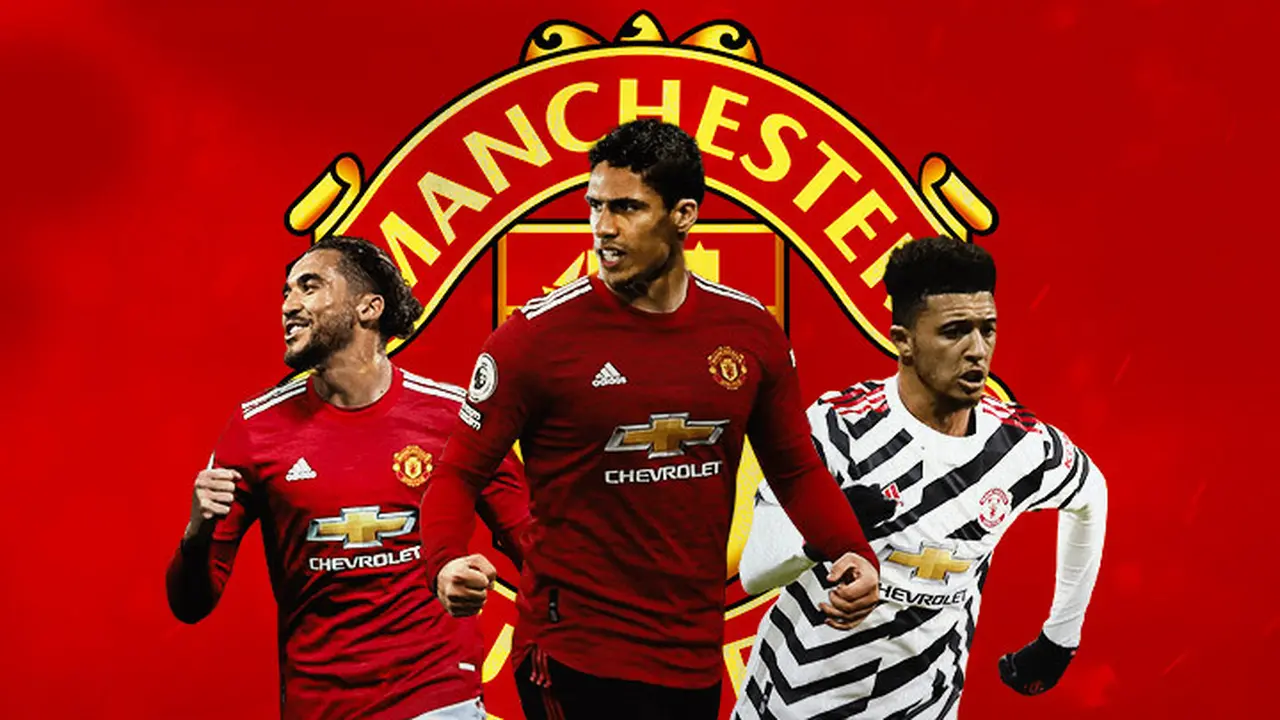 Manchester United - Dominic Calvert-Lewin, Raphael Varane, Jadon Sancho