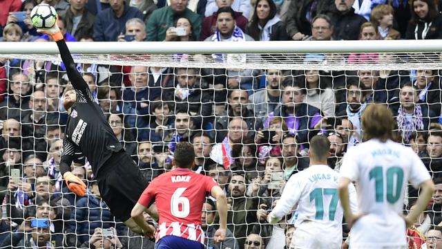 FOTO: Ronaldo dan Griezmann Cetak Gol, Derby Madrid Berakhir Imbang