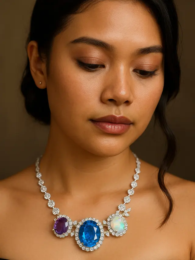Model Kalung 925 (Image by ChatGPT)