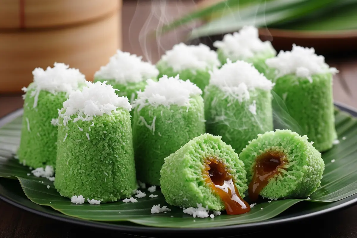 Resep Kue Putu Tepung Beras Kukus