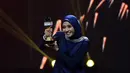 Doa yang terkabul bagi Laudya Cynthia Bella, ia dinobatkan untuk  Kategori Pemeran Utama Wanita Terbaik, dalam Indonesian Box Office Movie Awards (IBOMA) 2016. (Deki Prayoga/Bintang.com)