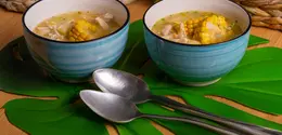 Sup jagung ayam cocok disajikan saat pagi hari ketika tubuh membutuhkan makanan yang hangat dan nyaman di perut. (Foto/dok: Pexels/Nano Erdozain)