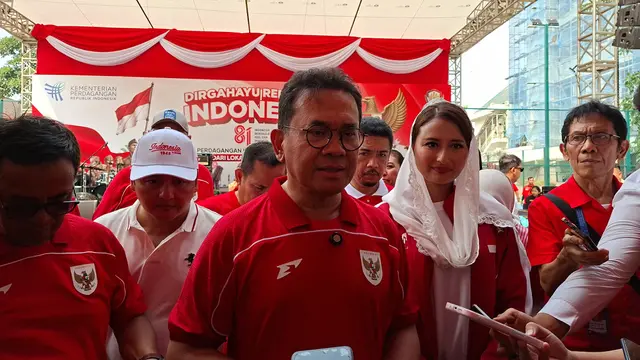 Menteri Perdagangan (Mendag) Budi Santoso di Kantor Kementerian Perdagangan, Jakarta, Senin (17/8/2026). (Liputan6.com/Arief)