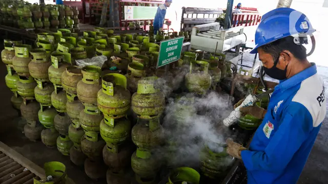 Melihat Proses Pengisian LPG 3 Kg di SPBE