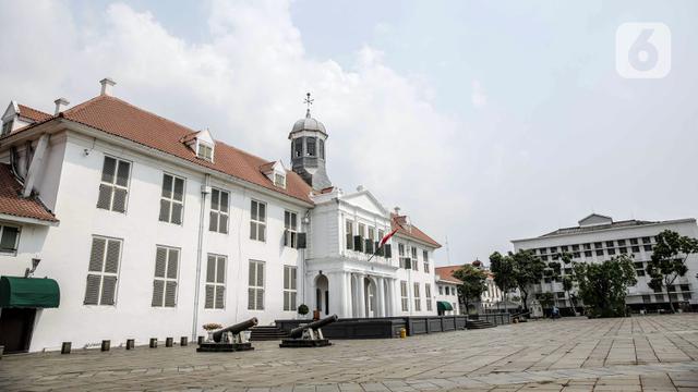 FOTO: Kesunyian Kawasan Kota Tua Saat Libur Lebaran