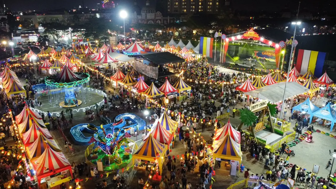 Isi Liburan Anak Sekolah di Tangerang, Bisa Main Salju dan Jajan di Pasar Malam