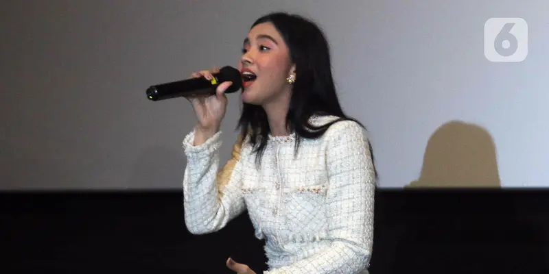 Lyodra Ginting Tampil Menawan Saat Peluncuran Remake Lagu Lawas dan Musik Video Sang Dewi