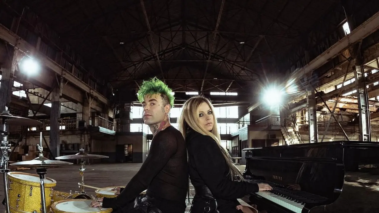 Avril Lavigne dan Mod Sun. (Instagram/ avrillavigne)