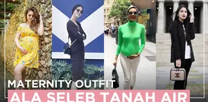 Maternity Outfit ala Seleb Tanah Air