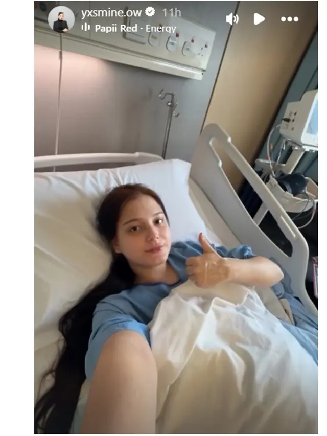 5 Potret Yasmine Ow Melahirkan Anak Kedua, Tampil Bare Face Penuh Pesona