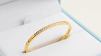 Model Gelang Emas Gram Kecil untuk Kado. Gemini