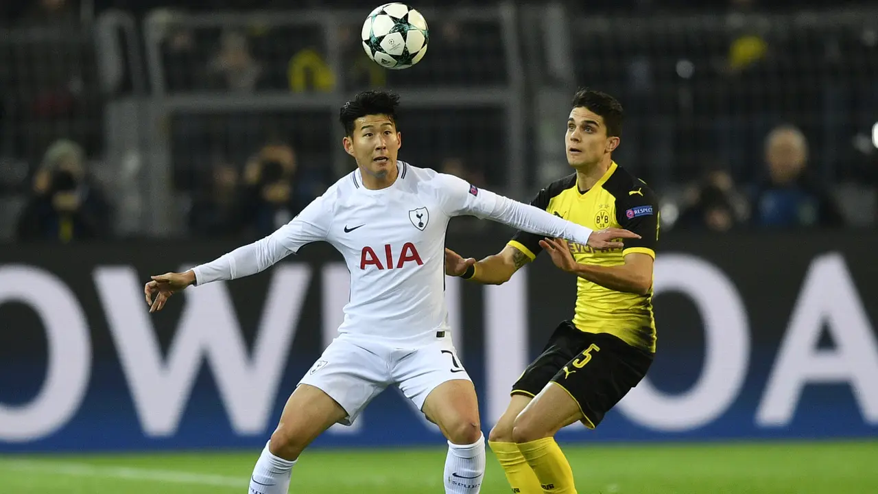 Tottenham Hotspurs, Borussia Dortmund, Liga Champions