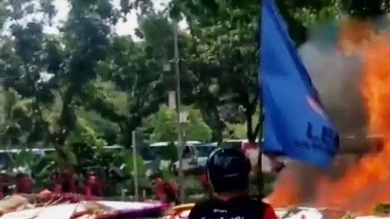  Peringatan May Day Ricuh 