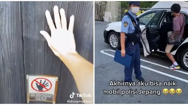 Miliki Impian Naik Mobil Polisi Jepang, Aksi Pria Ini Bikin Geleng Kepala