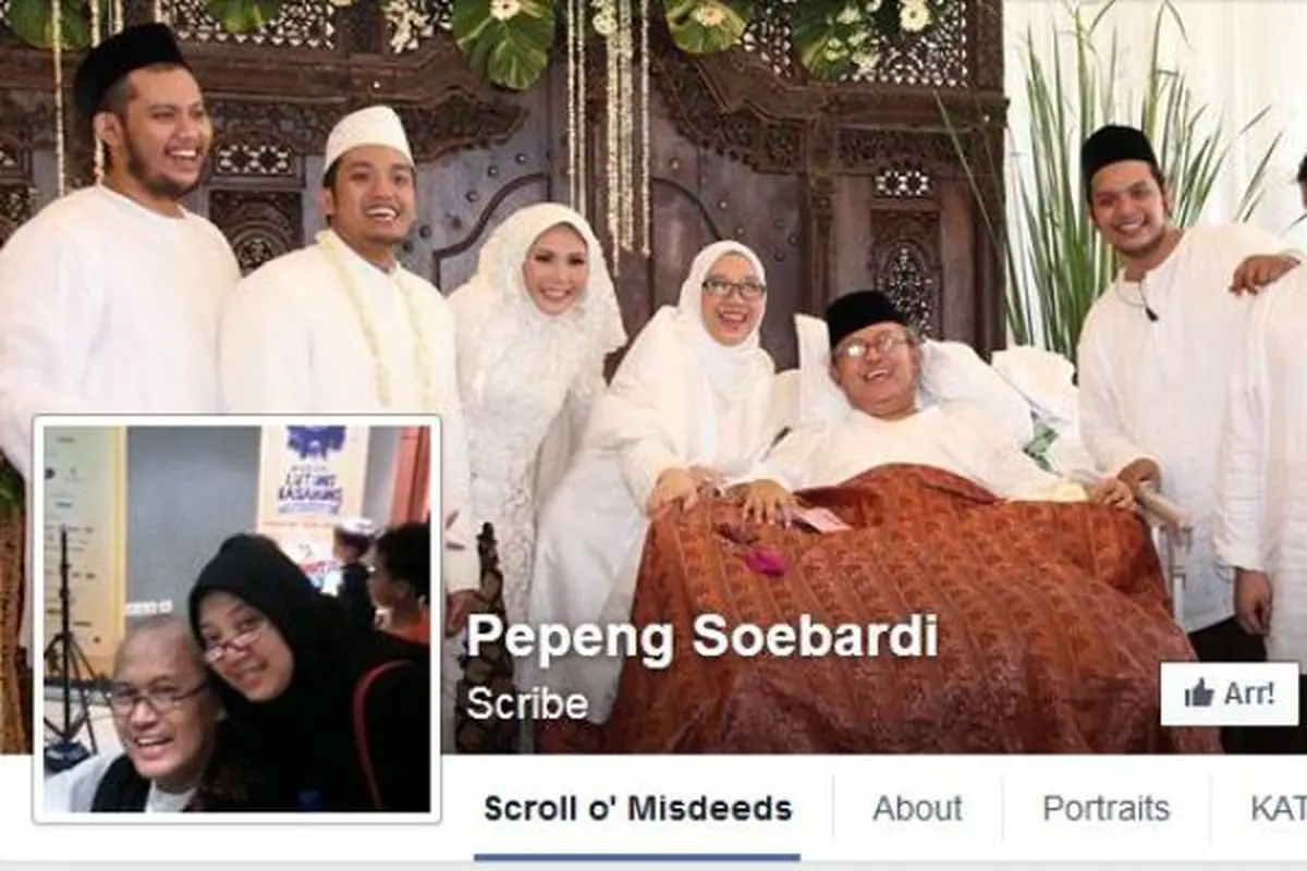 Jokes Pepeng di Facebook yang Bikin Harimu Ceria