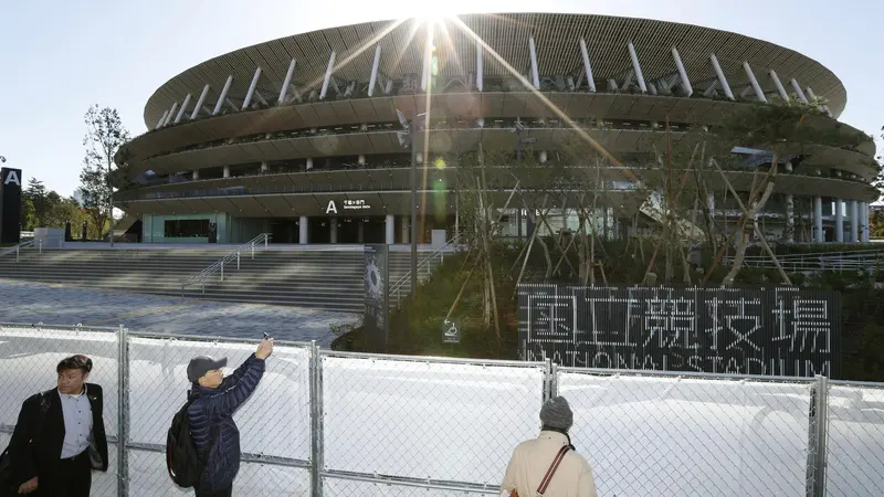 Selesai Direnovasi, Begini Penampakan Megahnya Stadion Olimpiade Tokyo