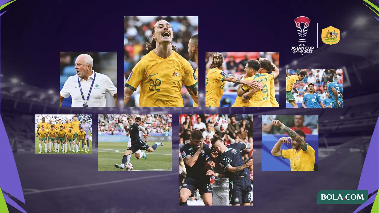 Kolase - Timnas Australia di Piala Asia 2023
