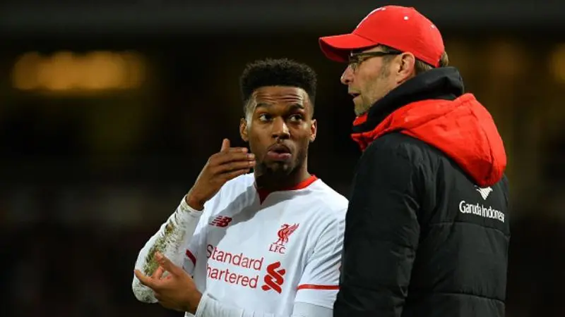 daniel sturridge - jurgen klopp