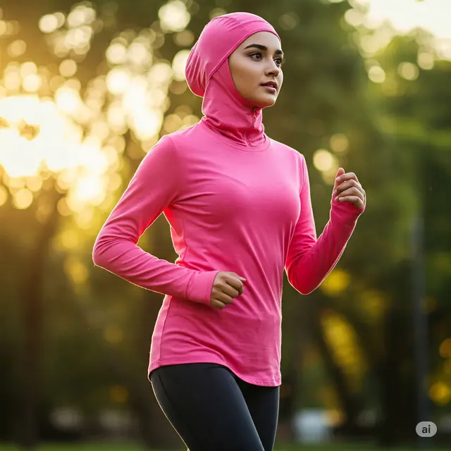 12 Inspirasi Outfit Lari Hijab yang Nyaman dan Stylish untuk Hijabers Aktif