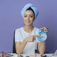 Makeup tetap bisa fresh walaupun terburu-buru dengan teknik one minute morning glow. (foto: stockking/freepik)