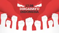 Ilustrasi HUT RI, Kemerdekaan Indonesia, dirgahayu Indonesia. (Image by Freepik)