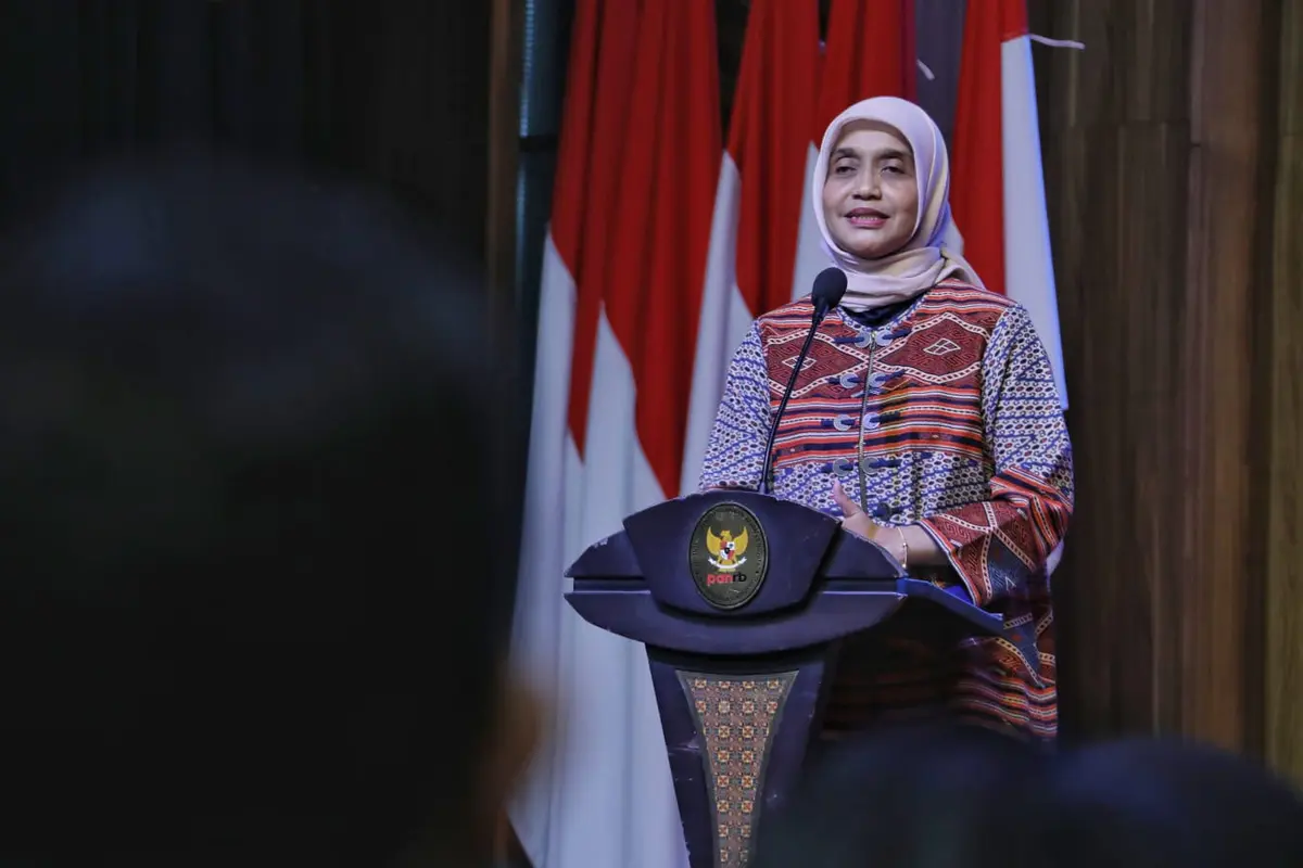 Sekretaris Kementerian PANRB Reni Suzana dalam Pembukaan Program Magang Nasional Angkatan 2 Batch 1 Tahun 2026 Kementerian PANRB. (Dok Kementerian PANRB)