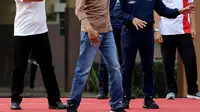 Jokowi dan Keluarga Kabinet Kerja Senam Bersama di Istana Bogor