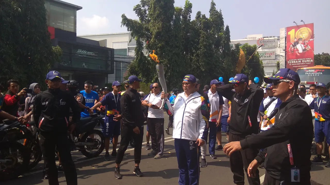 Tiba di Bogor, Menkominfo Jadi Pembawa Obor Asian Games