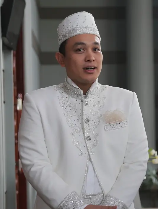 Gilang Dirga dan Adiezty Fersa menikah pada Minggu, (18/9/2016). Akad nikah dan resepsi diselenggarakan di Balai Samudra, Kelapa Gading, Jakarta Utara. Pernikahan digelar tertutup untuk kalangan media. (Bambang E. Ros/Bintang.com)