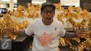 Nugie saat menghadiri jumpa pers kampanye populasi harimau di Senayan City, Jakarta, Jumat (29/7). WWF-Indonesia #DoubleTigers menggugah kepedulian publik akan populasi dan konservasi harimau. (Liputan6.com/Herman Zakharia)