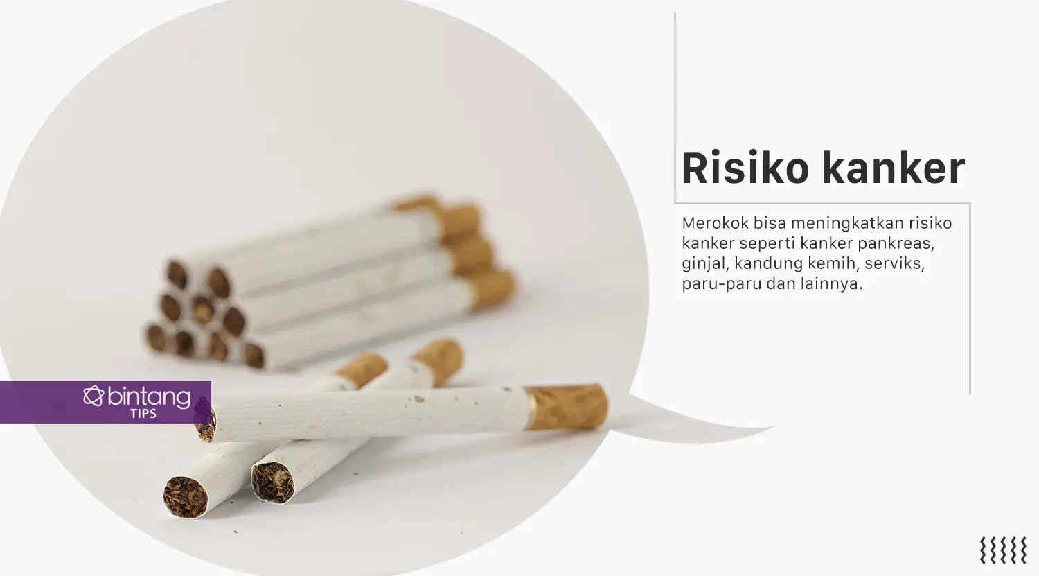 Ini bukti kalau merokok itu adalah kebiasaan buruk. (Foto: Daniel Kampua, Digital Imaging: M. Iqbal Nurfajri/Bintang.com)