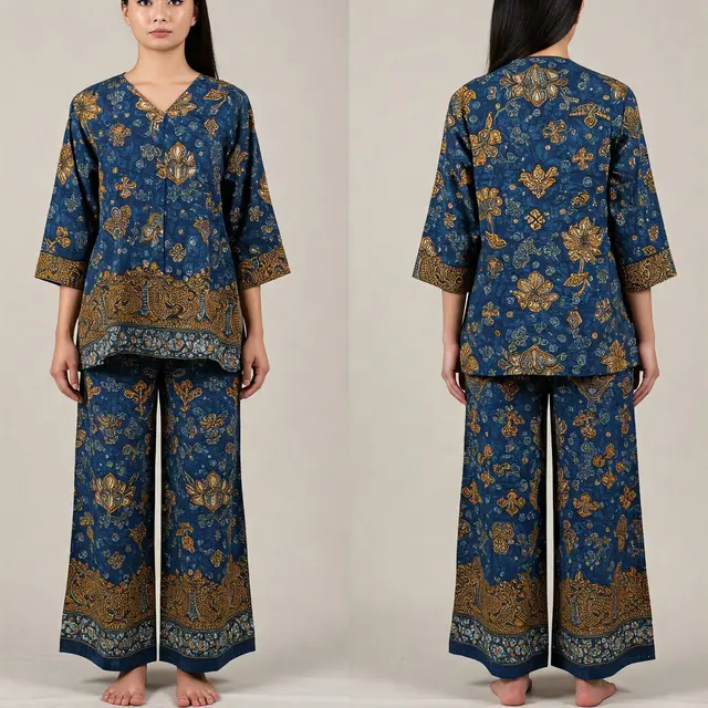 Model Baju Batik Wanita Modern 2025