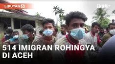 514 Imigran Rohingya Ditampung di Bekas Kantor Imigrasi