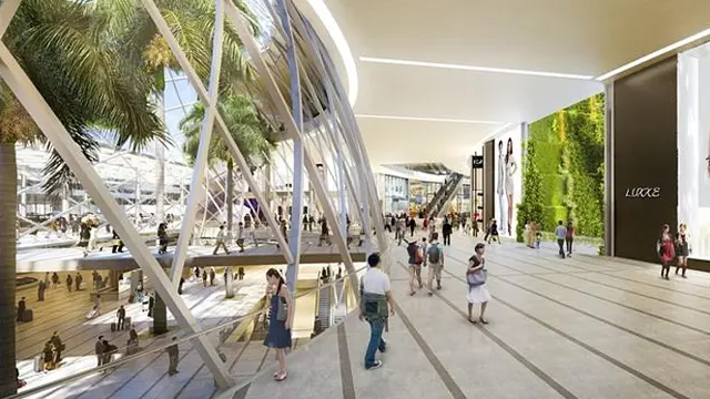 Singapura Hadirkan Air Terjun di Dalam Bandara Changi?