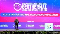 Direktur Jenderal Energi Baru Terbarukan dan Konservasi Energi (EBTKE) Kementerian ESDM Yudo Dwianda Priaadi dalam 9th Indonesia International Geothermal Convention &amp; Exhibition (IIGCE) 2023, di JCC Senayan, Jakarta, Selasa (20/9/2023).