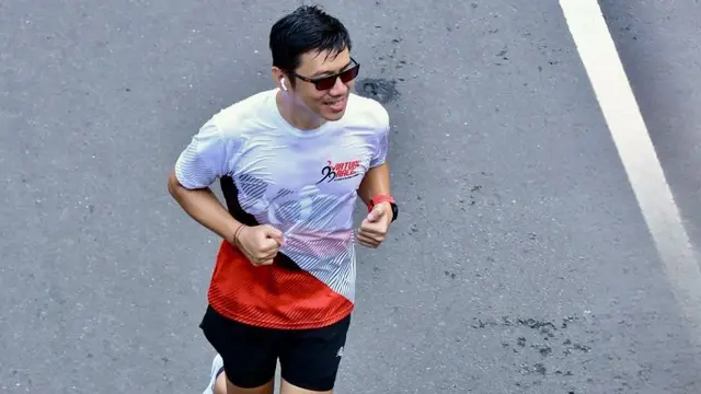 Aplikasi 99 Virtual Race menawarkan pengalaman serunya mengikuti lomba lari individu dengan lokasi dan waktu yang fleksibel. (Dok 99 Virtual Race)