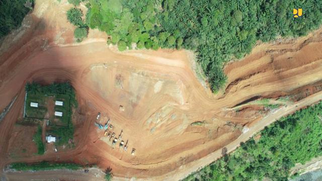 Bendungan Lau Simeme di Sumatera Utara