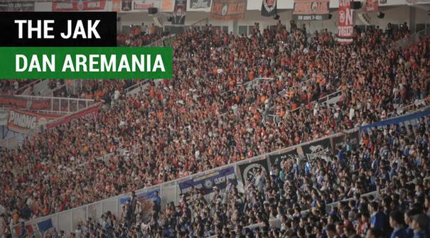 Berita video momen persahabatan supoerter Persija Jakarta, The Jakmania, dan suporter Arema FC, Aremania, di Stadion Utama Gelora Bung Karno, Senayan, Jakarta, Sabtu (31/3/2018).