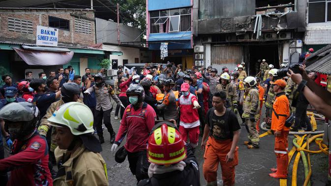 Kapolsek Kemayoran Luka Berat Saat Evakuasi Korban Kebakaran Gedung Terra Drone, Kini Dirawat di RS