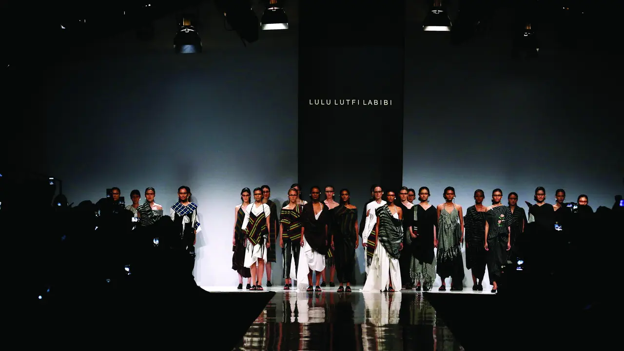 Lulu Lutfi Jakarta Fashion Week 2018