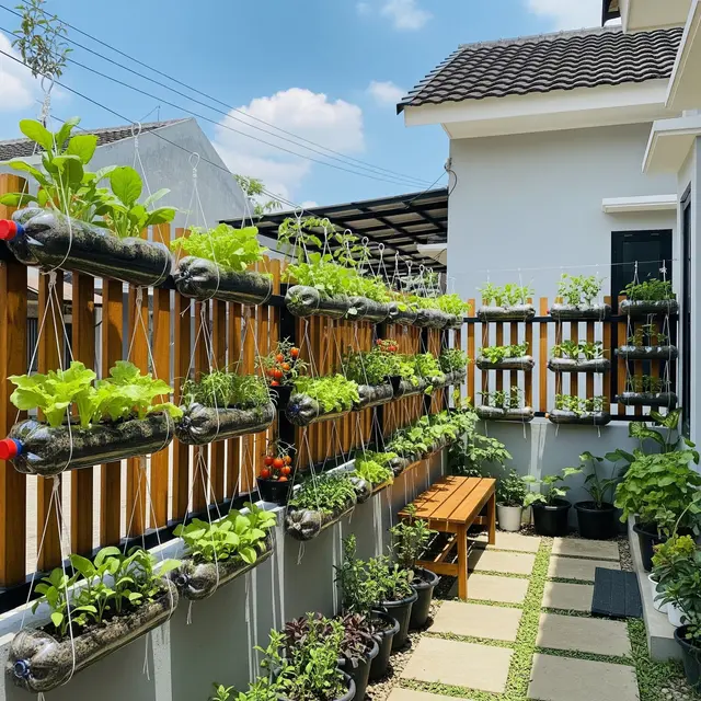 Cara Membuat Kebun Sayur Gantung dari Botol Bekas, Panduan Praktis dan Ramah Lingkungan