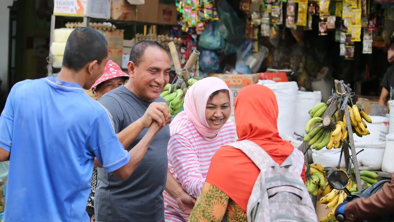 Calon Gubernur Sumatera Utara nomor urut 1 Edy Rahmayadi. (Liputan6.com/Reza Efendi)