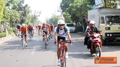 Citizen6, Surabaya: Pengenalan route ini bertujuan memeperlancar peserta lomba saat hari pelaksanaan besok, sehingga peserta sudah mempunyai gambaran lokasi, dimana saja titik belok, berputa serta jarak yang akan ditempuh. (Pengirim: Penkobangdikal)
 