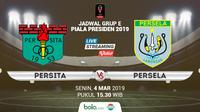 Jadwal Grup E Piala Presiden 2019, Persita Tangerang vs Persela Lamongan. (Bola.com/Dody Iryawan)